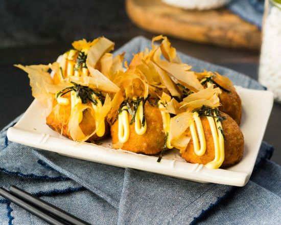 章魚燒 Takoyaki Octopus With Kewpie Mayo